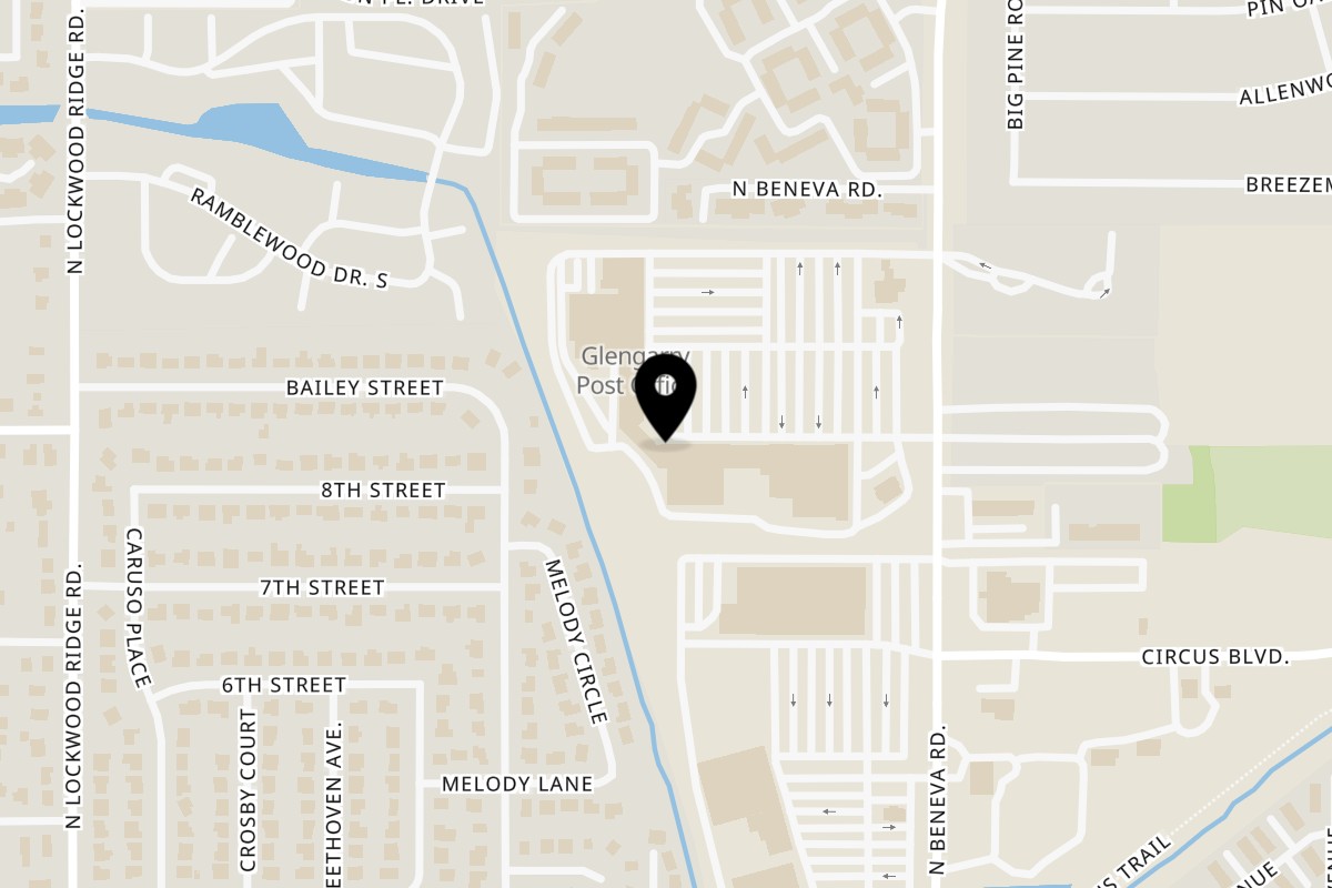 Map showing the location of Cassava Venezuelan Food on 935 N Beneva Rd Ste 613 in Sarasota
